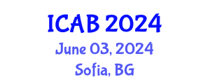 International Conference on Agriculture and Biotechnology (ICAB) June 03, 2024 - Sofia, Bulgaria