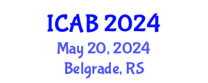International Conference on Agriculture and Biotechnology (ICAB) May 20, 2024 - Belgrade, Serbia