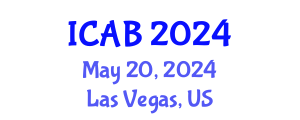 International Conference on Agriculture and Biotechnology (ICAB) May 20, 2024 - Las Vegas, United States