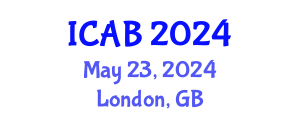 International Conference on Agriculture and Biotechnology (ICAB) May 23, 2024 - London, United Kingdom