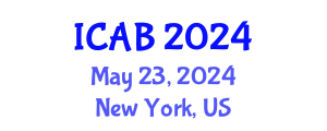 International Conference on Agriculture and Biotechnology (ICAB) May 23, 2024 - New York, United States