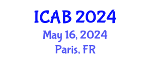 International Conference on Agriculture and Biotechnology (ICAB) May 16, 2024 - Paris, France