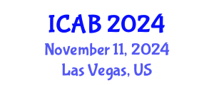 International Conference on Agriculture and Biotechnology (ICAB) November 11, 2024 - Las Vegas, United States