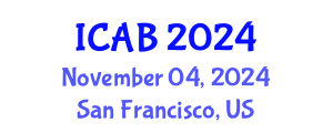 International Conference on Agriculture and Biotechnology (ICAB) November 04, 2024 - San Francisco, United States