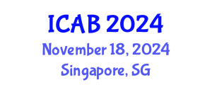 International Conference on Agriculture and Biotechnology (ICAB) November 18, 2024 - Singapore, Singapore