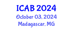 International Conference on Agriculture and Biotechnology (ICAB) October 03, 2024 - Madagascar, Madagascar