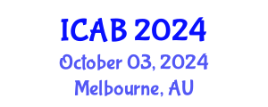 International Conference on Agriculture and Biotechnology (ICAB) October 03, 2024 - Melbourne, Australia