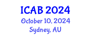 International Conference on Agriculture and Biotechnology (ICAB) October 10, 2024 - Sydney, Australia