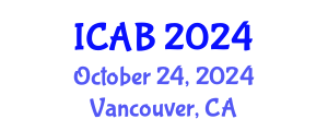 International Conference on Agriculture and Biotechnology (ICAB) October 24, 2024 - Vancouver, Canada