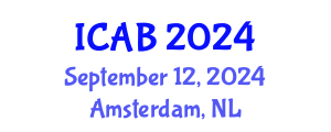 International Conference on Agriculture and Biotechnology (ICAB) September 12, 2024 - Amsterdam, Netherlands
