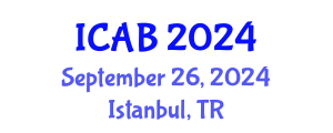 International Conference on Agriculture and Biotechnology (ICAB) September 26, 2024 - Istanbul, Turkey