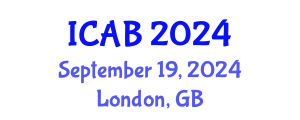 International Conference on Agriculture and Biotechnology (ICAB) September 19, 2024 - London, United Kingdom