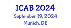 International Conference on Agriculture and Biotechnology (ICAB) September 19, 2024 - Munich, Germany