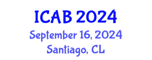 International Conference on Agriculture and Biotechnology (ICAB) September 16, 2024 - Santiago, Chile