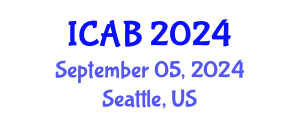 International Conference on Agriculture and Biotechnology (ICAB) September 05, 2024 - Seattle, United States
