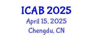 International Conference on Agriculture and Biotechnology (ICAB) April 15, 2025 - Chengdu, China