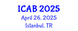 International Conference on Agriculture and Biotechnology (ICAB) April 26, 2025 - Istanbul, Turkey
