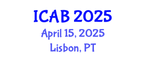 International Conference on Agriculture and Biotechnology (ICAB) April 15, 2025 - Lisbon, Portugal