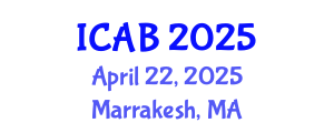 International Conference on Agriculture and Biotechnology (ICAB) April 22, 2025 - Marrakesh, Morocco
