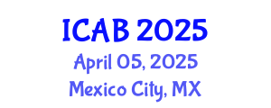 International Conference on Agriculture and Biotechnology (ICAB) April 05, 2025 - Mexico City, Mexico