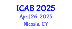 International Conference on Agriculture and Biotechnology (ICAB) April 26, 2025 - Nicosia, Cyprus