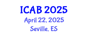 International Conference on Agriculture and Biotechnology (ICAB) April 22, 2025 - Seville, Spain