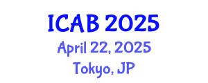 International Conference on Agriculture and Biotechnology (ICAB) April 22, 2025 - Tokyo, Japan