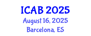 International Conference on Agriculture and Biotechnology (ICAB) August 16, 2025 - Barcelona, Spain
