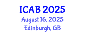 International Conference on Agriculture and Biotechnology (ICAB) August 16, 2025 - Edinburgh, United Kingdom