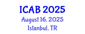 International Conference on Agriculture and Biotechnology (ICAB) August 16, 2025 - Istanbul, Turkey