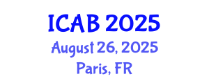 International Conference on Agriculture and Biotechnology (ICAB) August 26, 2025 - Paris, France