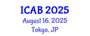International Conference on Agriculture and Biotechnology (ICAB) August 16, 2025 - Tokyo, Japan