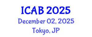 International Conference on Agriculture and Biotechnology (ICAB) December 02, 2025 - Tokyo, Japan
