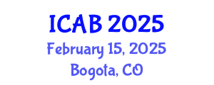 International Conference on Agriculture and Biotechnology (ICAB) February 15, 2025 - Bogota, Colombia