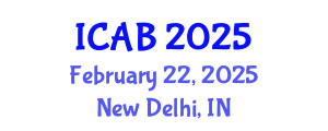 International Conference on Agriculture and Biotechnology (ICAB) February 22, 2025 - New Delhi, India