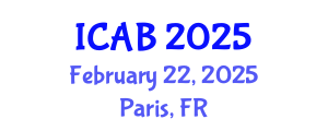 International Conference on Agriculture and Biotechnology (ICAB) February 22, 2025 - Paris, France