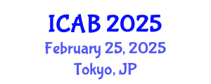 International Conference on Agriculture and Biotechnology (ICAB) February 25, 2025 - Tokyo, Japan