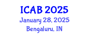 International Conference on Agriculture and Biotechnology (ICAB) January 28, 2025 - Bengaluru, India
