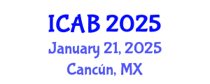 International Conference on Agriculture and Biotechnology (ICAB) January 21, 2025 - Cancún, Mexico