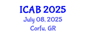 International Conference on Agriculture and Biotechnology (ICAB) July 08, 2025 - Corfu, Greece