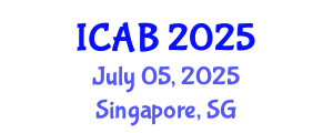 International Conference on Agriculture and Biotechnology (ICAB) July 05, 2025 - Singapore, Singapore