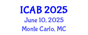 International Conference on Agriculture and Biotechnology (ICAB) June 10, 2025 - Monte Carlo, Monaco