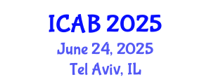 International Conference on Agriculture and Biotechnology (ICAB) June 24, 2025 - Tel Aviv, Israel