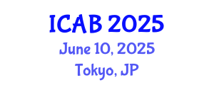 International Conference on Agriculture and Biotechnology (ICAB) June 10, 2025 - Tokyo, Japan