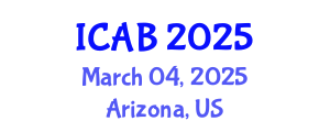 International Conference on Agriculture and Biotechnology (ICAB) March 04, 2025 - Arizona, United States