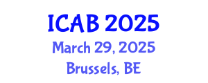 International Conference on Agriculture and Biotechnology (ICAB) March 29, 2025 - Brussels, Belgium