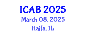 International Conference on Agriculture and Biotechnology (ICAB) March 08, 2025 - Haifa, Israel