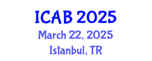 International Conference on Agriculture and Biotechnology (ICAB) March 22, 2025 - Istanbul, Turkey
