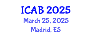 International Conference on Agriculture and Biotechnology (ICAB) March 25, 2025 - Madrid, Spain