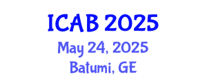 International Conference on Agriculture and Biotechnology (ICAB) May 24, 2025 - Batumi, Georgia